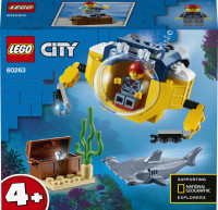 Lego City Oceánská mini ponorka
