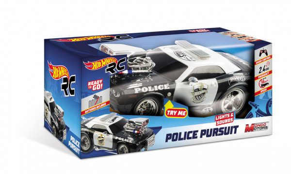 RC auto policejní Hot Wheels