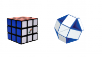 Rubikova kostka sada retro had + kostka 3x3x3