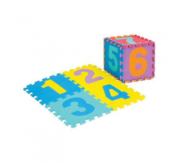 Dětská hrací podložka s čísly Sedco 30x30x1,0 cm - 10ks