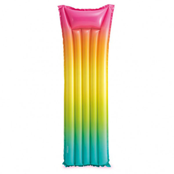 Lehátko INTEX 58721 Rainbow Ombre 183x69 cm 