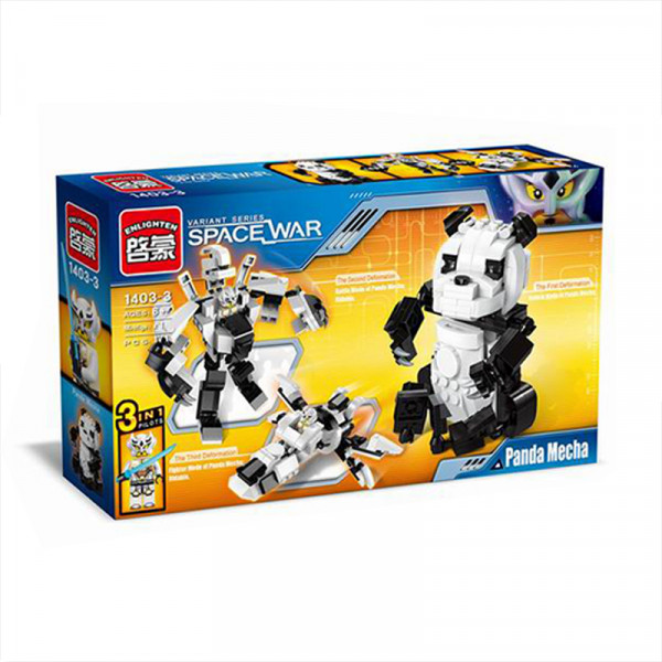 Enlighten Brick 1403-3 Panda Robot 221 dílů