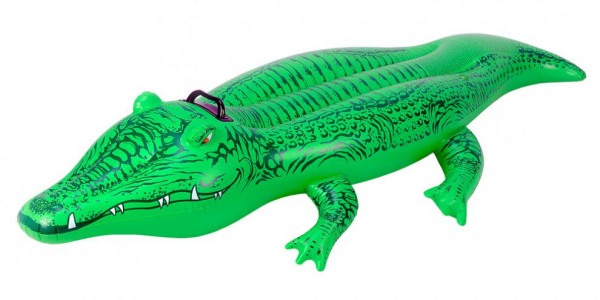 Plovoucí krokodýl Intex 58546 nafukovací zelený 168x86 cm    