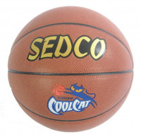 Míč basket SEDCO kůže COOL CAT - 5
