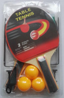 Set pálek na stolní tenis SET SEDCO + míčky + síťka