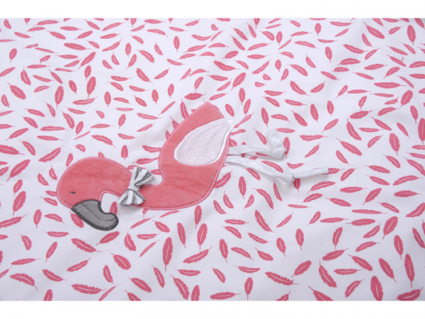 Hrací deka růžová