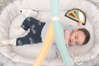 Hrací deka & hnízdo s hudbou pro novorozence