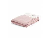Pletená deka mráček růžová