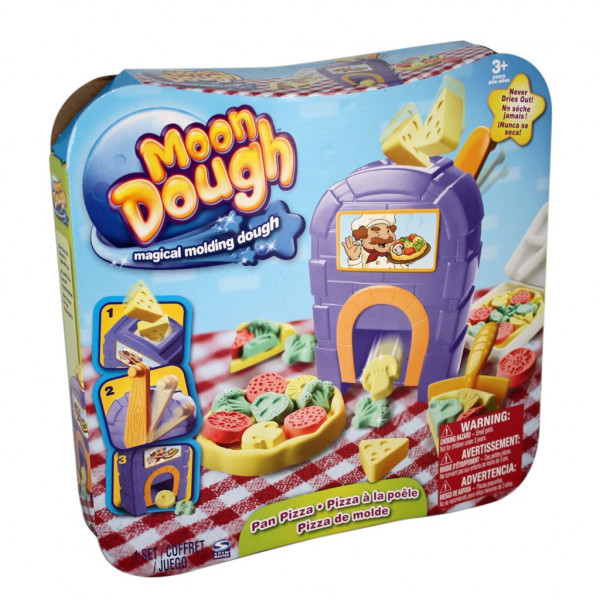 Moon Dough sada (pizza, zmrzlinářský vozík, pokladna)