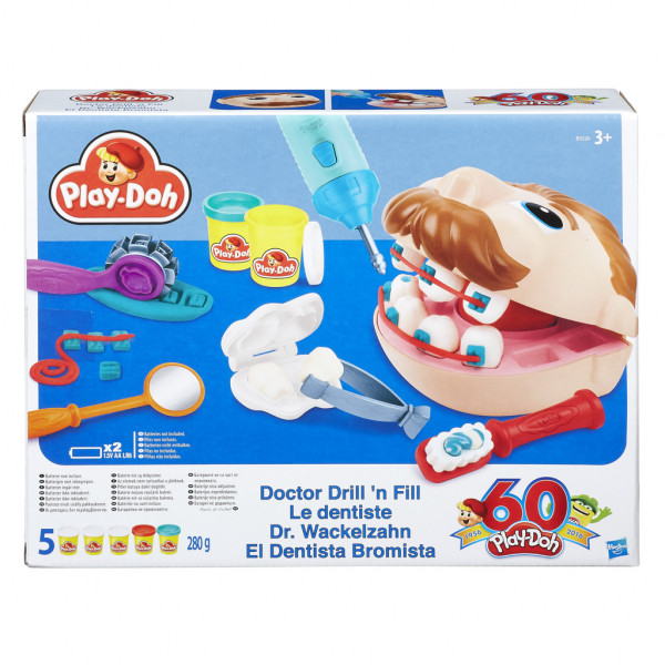 Play-Doh zubař drill' n fill
