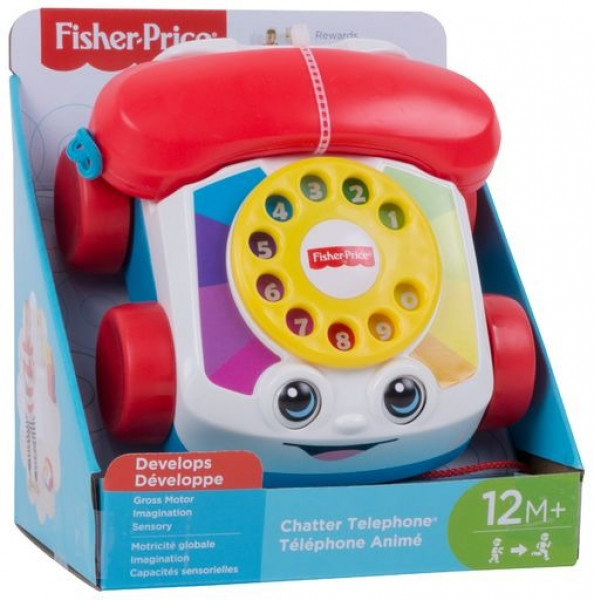 Fisher Price tahací telefon