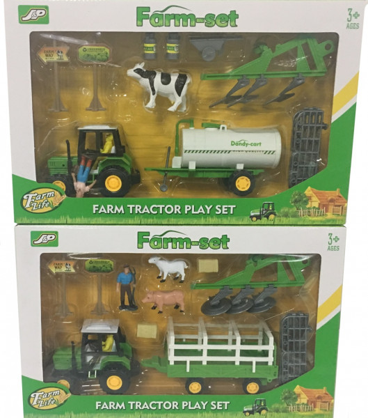 Farmářský set s traktorem 2 druhy