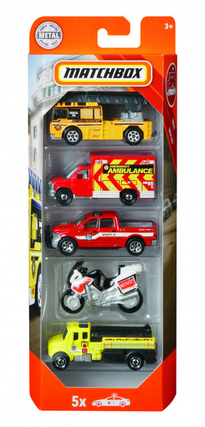 Matchbox 5 ks angličák hasiči