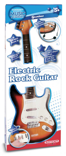 Kytara rocková elektrická s mikrofonem