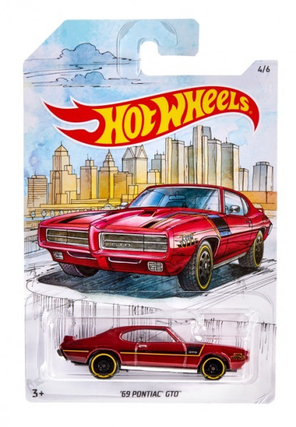 Hot Wheels tematické auto – klasická kolekce