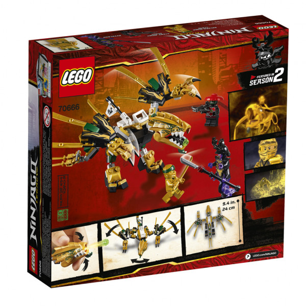 Lego Ninjago Zlatý drak