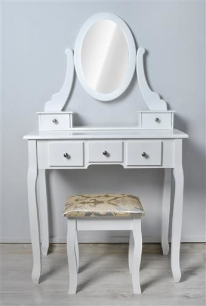 Elegantní toaletní stolek se zrcadlem