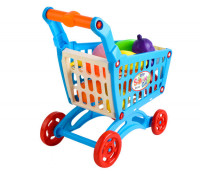 Dětský nákupní košík + ovoce a zelenina