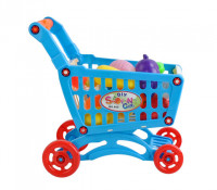 Dětský nákupní košík + ovoce a zelenina