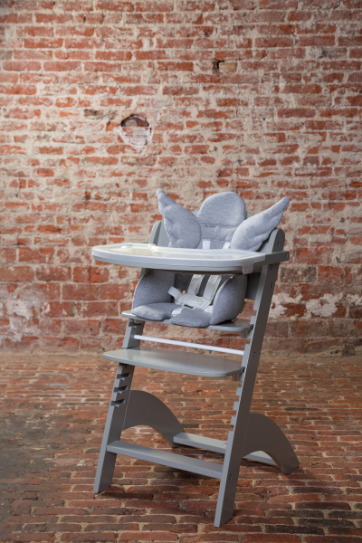 Sedací podložka do dětské židličky Angel Jersey Grey