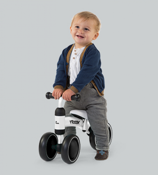 Dětské odrážedlo Baby Bike Vroom White
