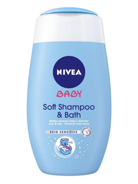 Dětský šampón a pěna do koupele Nivea Baby 2v1 500ml