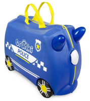 Kufřík + odrážedlo policejní auto Percy