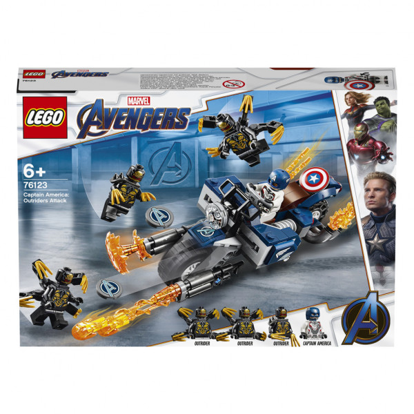 Lego Super Heroes Captain America: útok Outriderů
