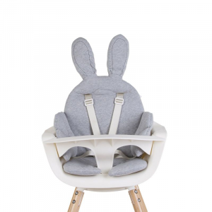 Sedací podložka do dětské židličky Rabbit Jersey Grey