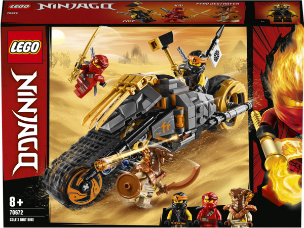 Lego Ninjago Coleova terénní motorka