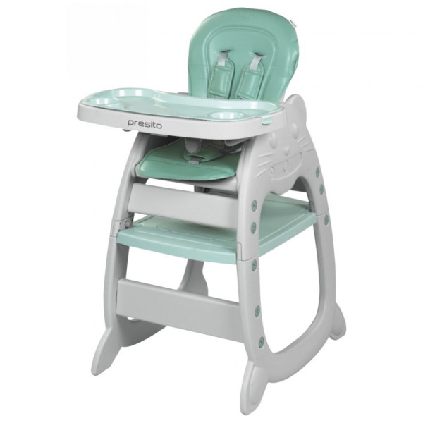 Jídelní židlička Baby Mix Presito 2v1 zelená
