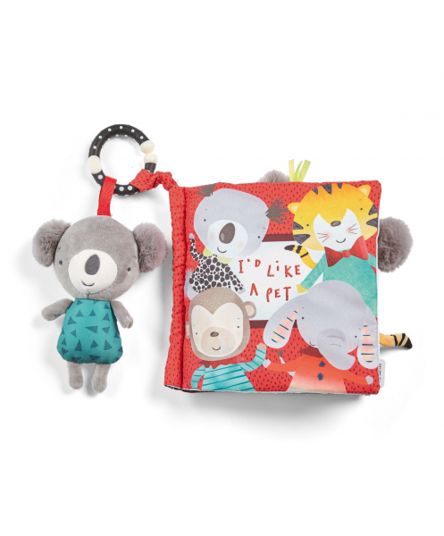 Textilní knížka s aktivitami koala Koko