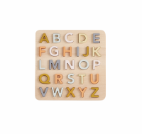Puzzle dřevěné abeceda