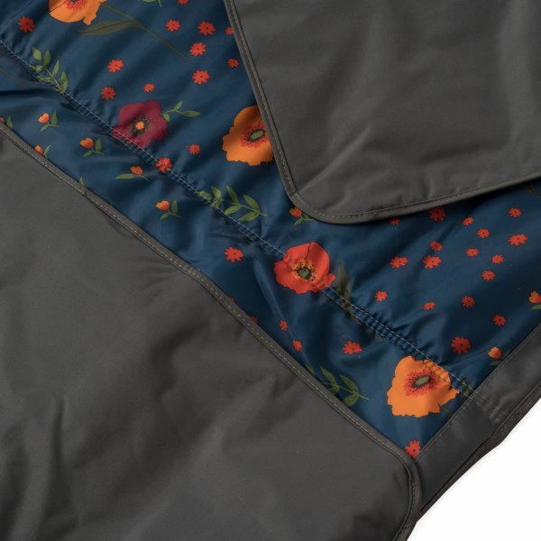Hrací deka outdoorová 150x210cm Midnight Poppy