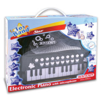 Elektronické piano s mikrofonem