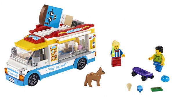 Lego City Zmrzlinářské auto